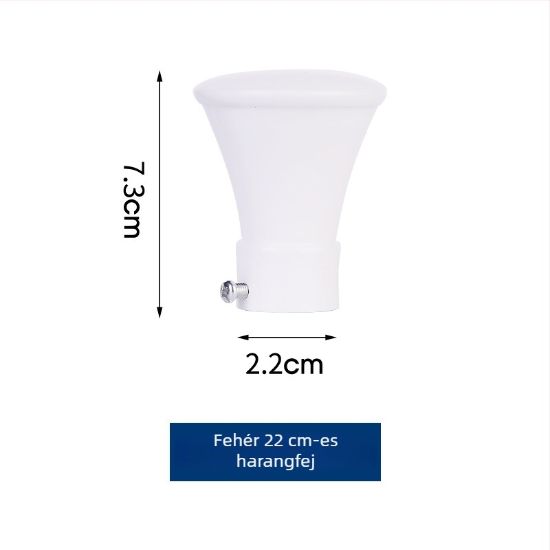 Függönyrúd dugó, vasból, függő típus, modern minimalista stílus, márka Reputation