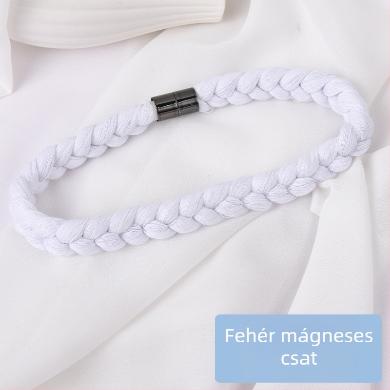 Nordic stílusú függönykötők, kézzel szőtt csavart pántok, poliészter-pamut anyag, Ming qian, testreszabás elérhető