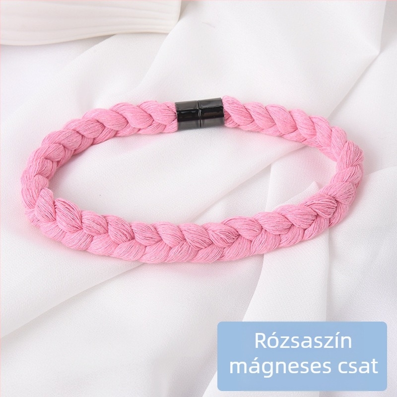 Nordic stílusú függönykötők, kézzel szőtt csavart pántok, poliészter-pamut anyag, Ming qian, testreszabás elérhető