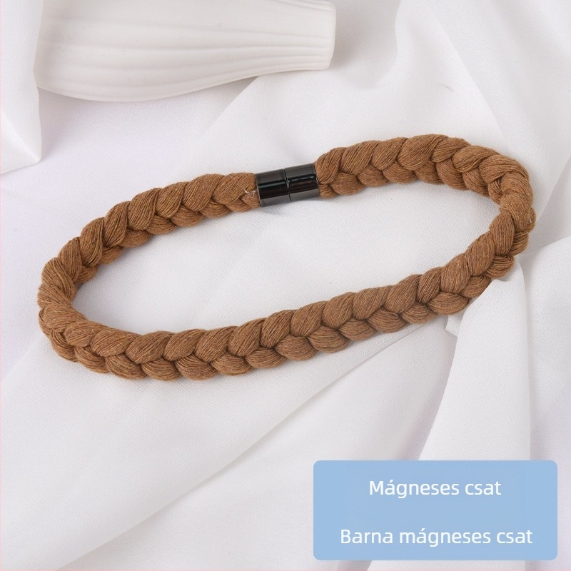 Nordic stílusú függönykötők, kézzel szőtt csavart pántok, poliészter-pamut anyag, Ming qian, testreszabás elérhető