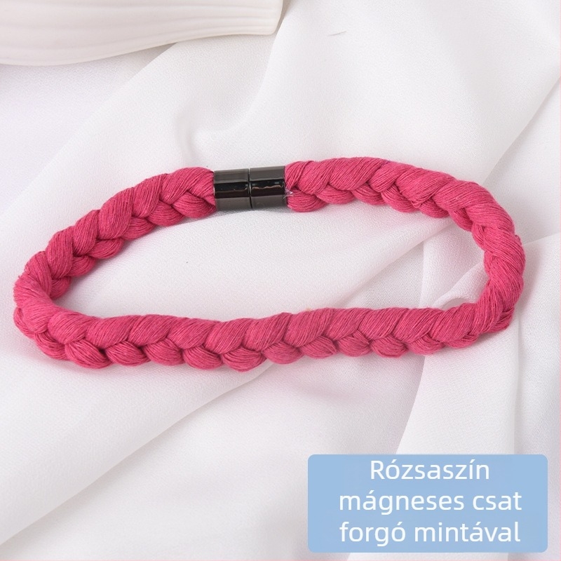 Nordic stílusú függönykötők, kézzel szőtt csavart pántok, poliészter-pamut anyag, Ming qian, testreszabás elérhető