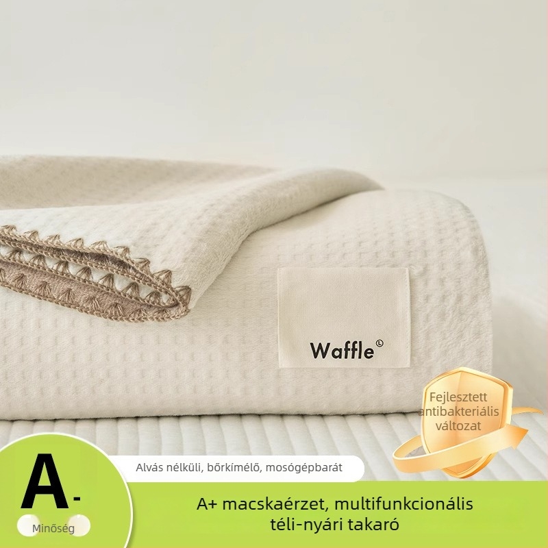 Törölköző pléd — pamut, 800–999 g, minden évszakban használható, modern minimalista stílus