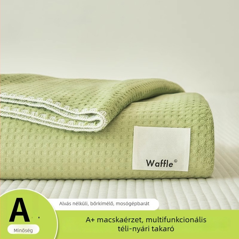 Törölköző pléd — pamut, 800–999 g, minden évszakban használható, modern minimalista stílus