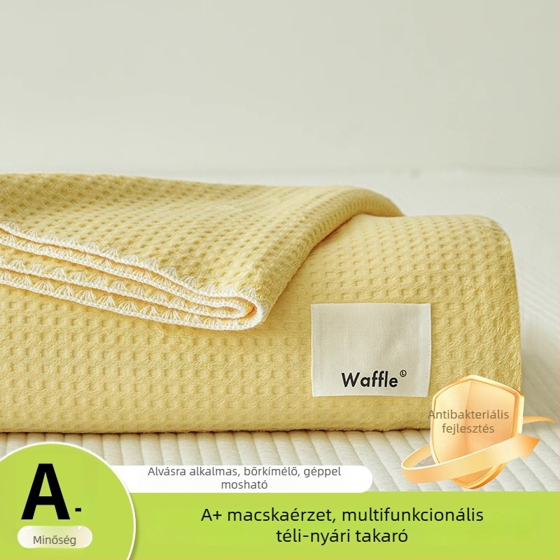 Törölköző pléd — pamut, 800–999 g, minden évszakban használható, modern minimalista stílus