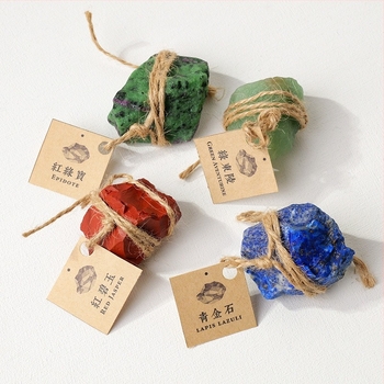 Runyangshi kristálykő minta – természetes kristály gyerekek tudományos oktatásához, PP zacskóban csomagolva, modern minimalista ajándéktárgy