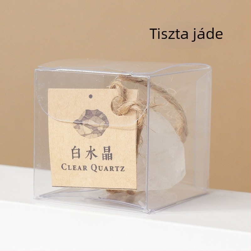 Runyangshi kristálykő minta – természetes kristály gyerekek tudományos oktatásához, PP zacskóban csomagolva, modern minimalista ajándéktárgy