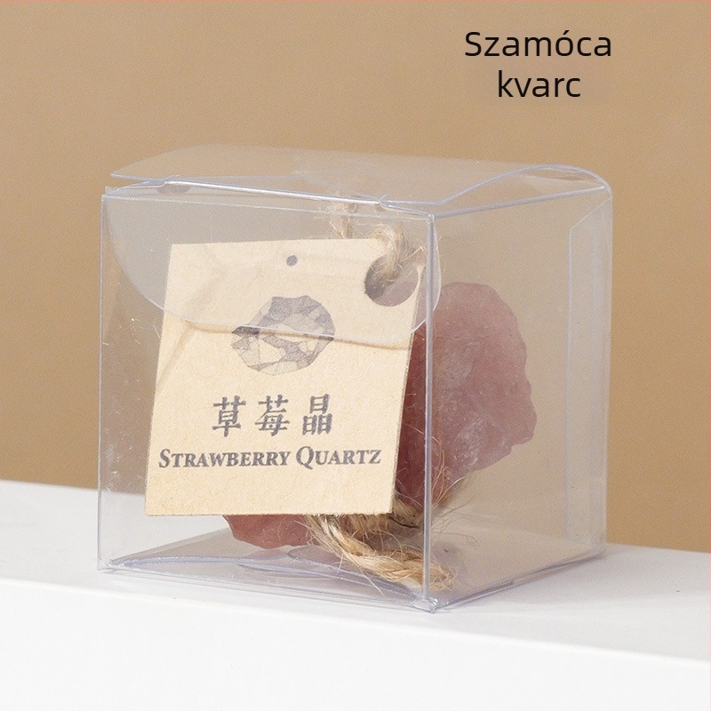 Runyangshi kristálykő minta – természetes kristály gyerekek tudományos oktatásához, PP zacskóban csomagolva, modern minimalista ajándéktárgy