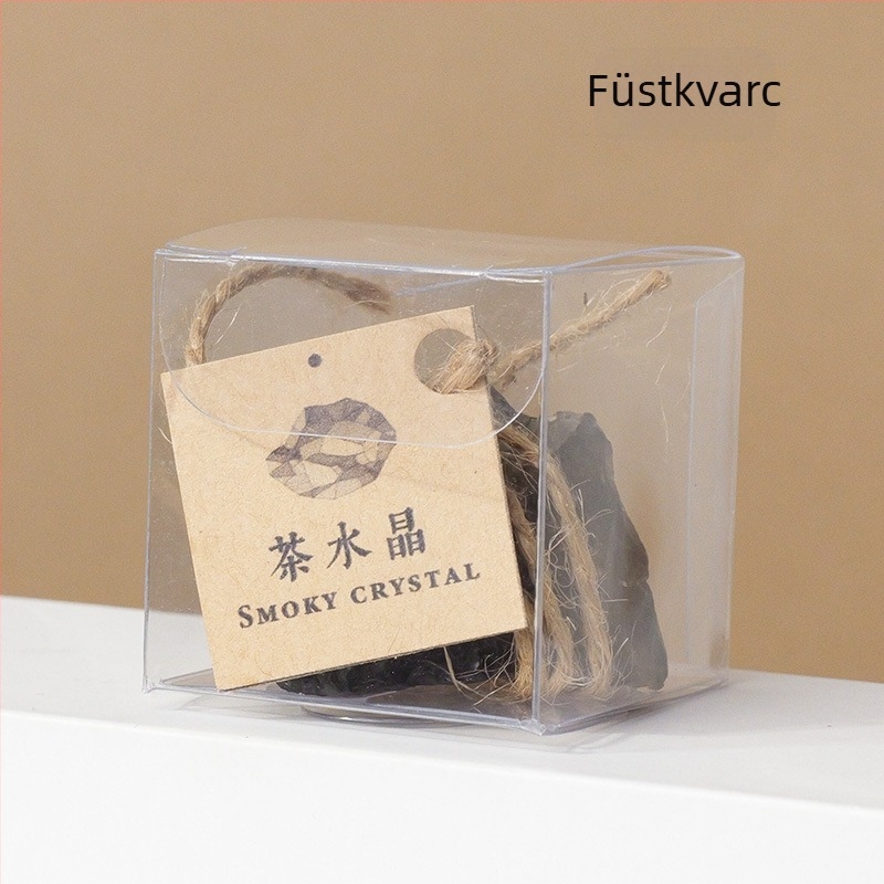 Runyangshi kristálykő minta – természetes kristály gyerekek tudományos oktatásához, PP zacskóban csomagolva, modern minimalista ajándéktárgy