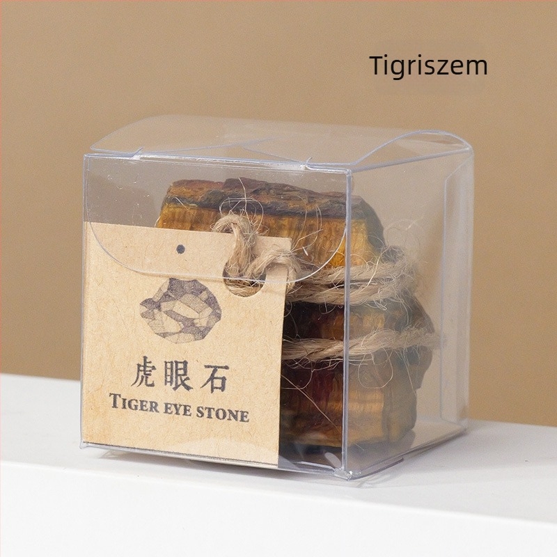 Runyangshi kristálykő minta – természetes kristály gyerekek tudományos oktatásához, PP zacskóban csomagolva, modern minimalista ajándéktárgy