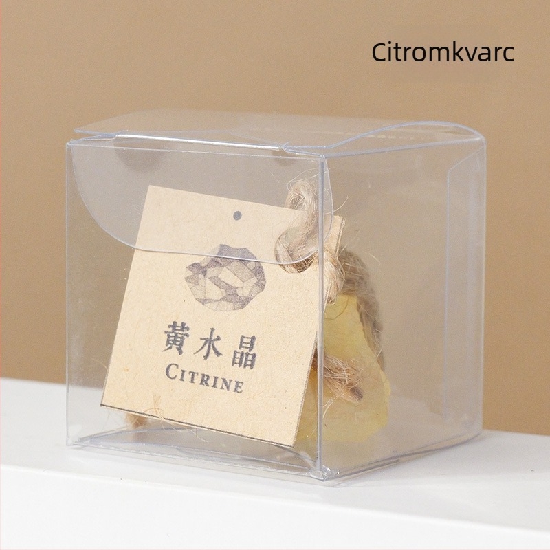 Runyangshi kristálykő minta – természetes kristály gyerekek tudományos oktatásához, PP zacskóban csomagolva, modern minimalista ajándéktárgy