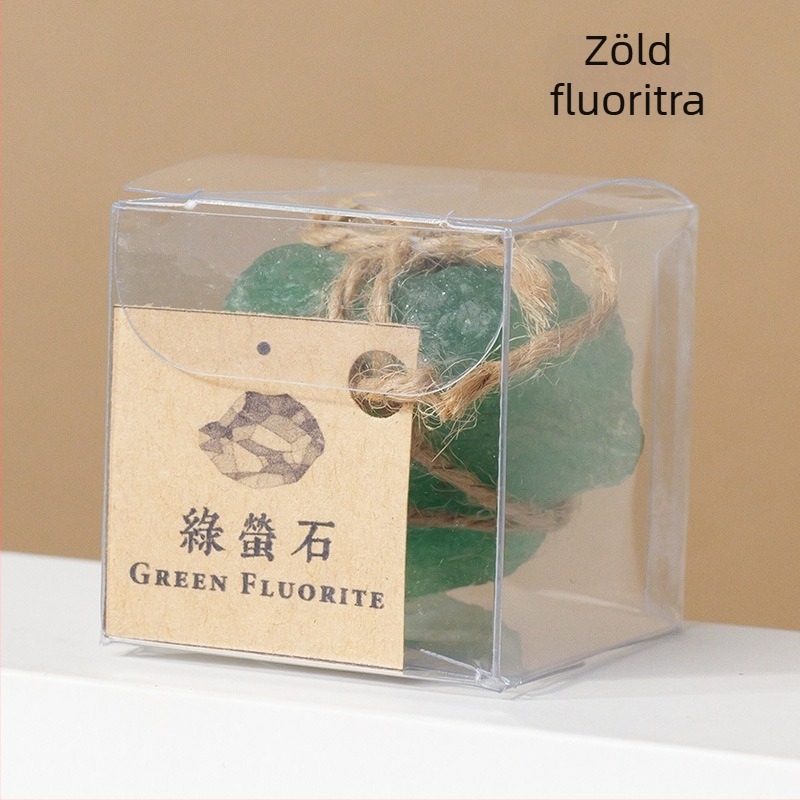 Runyangshi kristálykő minta – természetes kristály gyerekek tudományos oktatásához, PP zacskóban csomagolva, modern minimalista ajándéktárgy