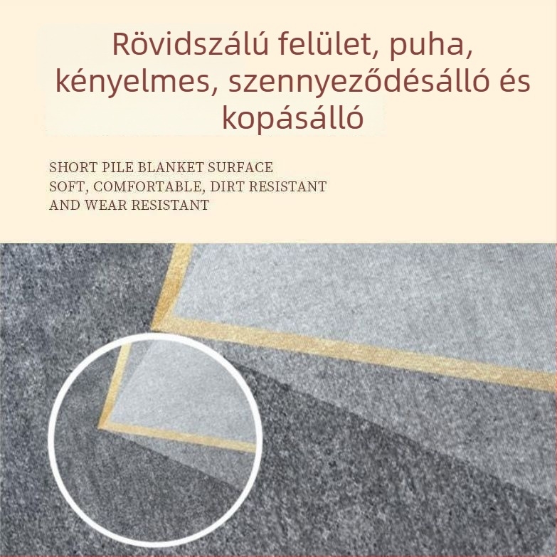 Nappalihoz és hálószobához szőnyeg, csíkos mintázat, egyszerű modern nordikus stílus, termékkód J54767