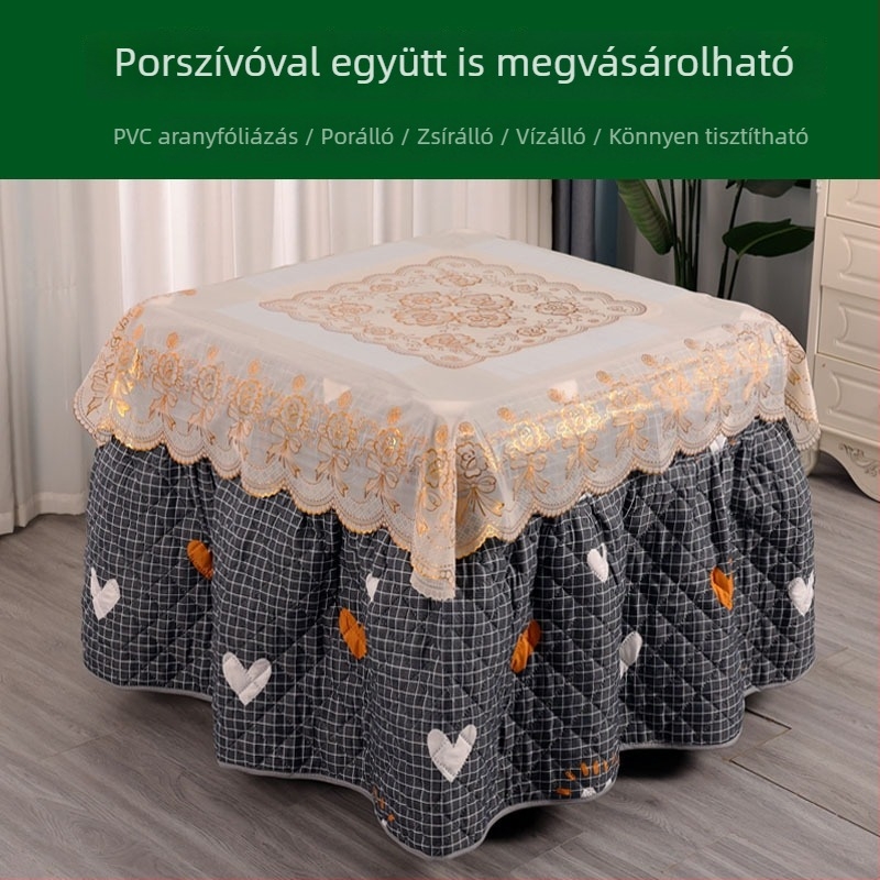 Új vastag négyszögletes fűtőburkolat automata mahjong asztalhoz