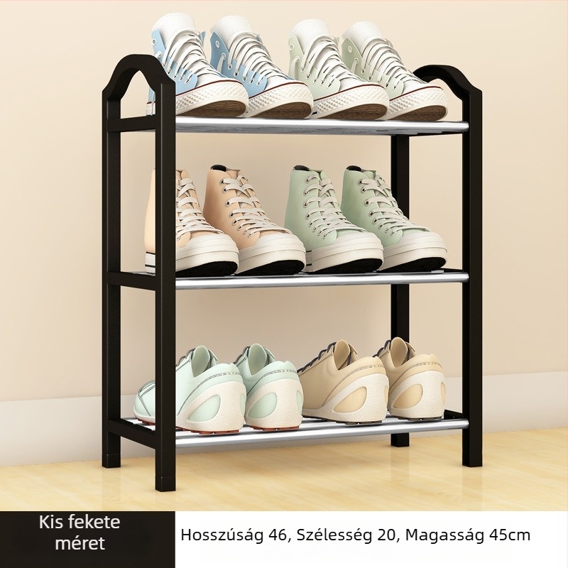 Cipőállvány, fémből, moduláris 2-7 szinttel, modell XXJ, márka Yaruifan, modern minimalista stílus