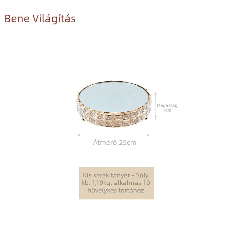 Original üveg tortaállvány desszertasztalhoz, karácsonyi dekoráció, stílus 1073098860