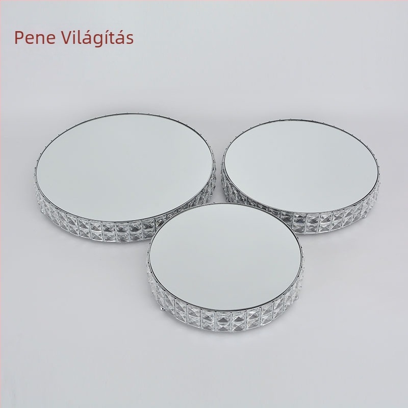 Original üveg tortaállvány desszertasztalhoz, karácsonyi dekoráció, stílus 1073098860