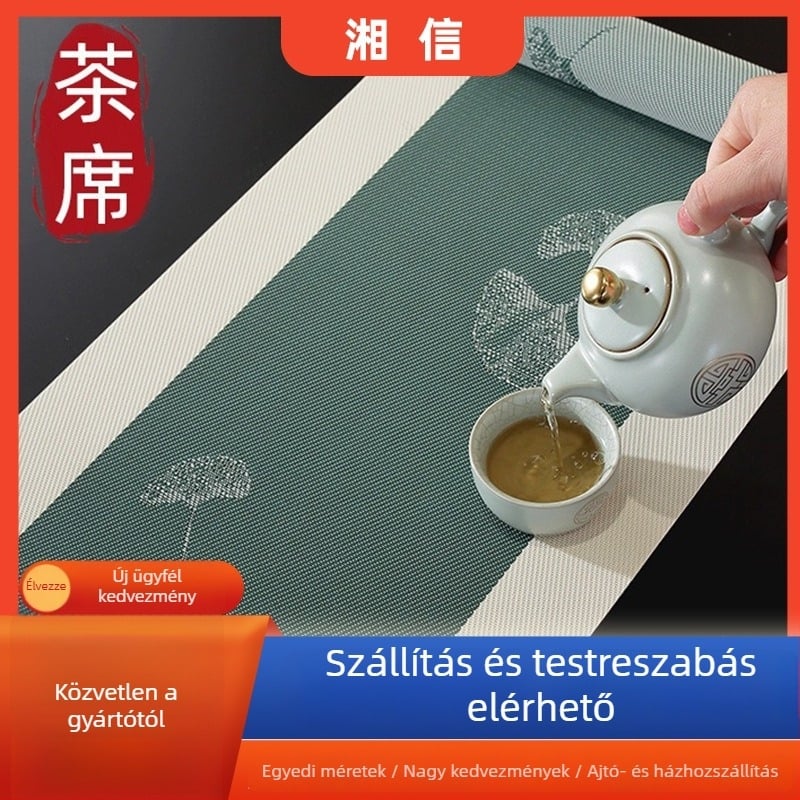 Asztali zászló – vízálló PVC, kínai klasszikus stílus, kínai szél sorozat mintázat, Xiangxin