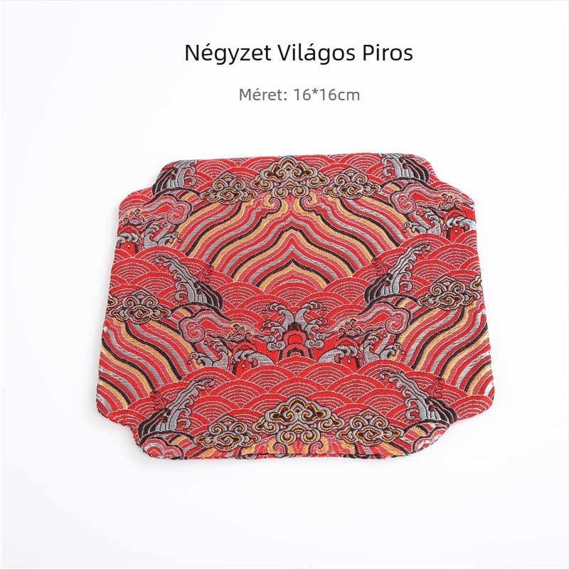 Teaceremónia kiegészítők - vászon anyag, nyomtatott logó; Goodnight márka; csomagolás OPP zacskóban; tömeg 9 g.
