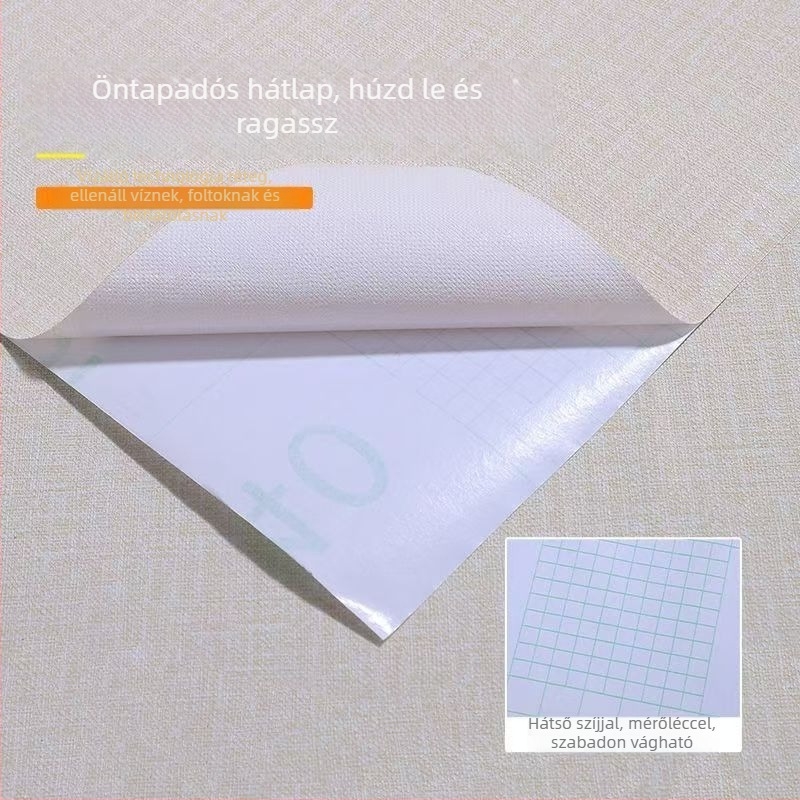 Fali matrica - vízálló, nedvességálló, könnyen felhelyezhető, egyszínű mintázat, nappalira, dolgozószobára és étterembe