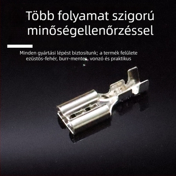 Slot Link LED dugaszoló/konnektor, modell 1, érintkezők ónzott rézből, szigetelő hüvely