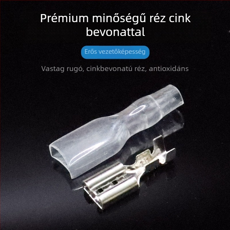 Slot Link LED dugaszoló/konnektor, modell 1, érintkezők ónzott rézből, szigetelő hüvely