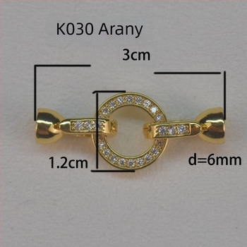 DIY ékszerzár – Gyöngy- és dinnye mag zár, réz, elektroplatálás, karkötőhöz és nyaklánchoz
