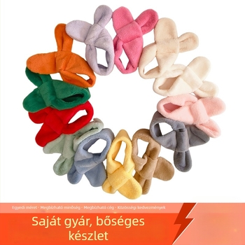 Gyerek plüss sál télre – vastag, meleg, uniszex