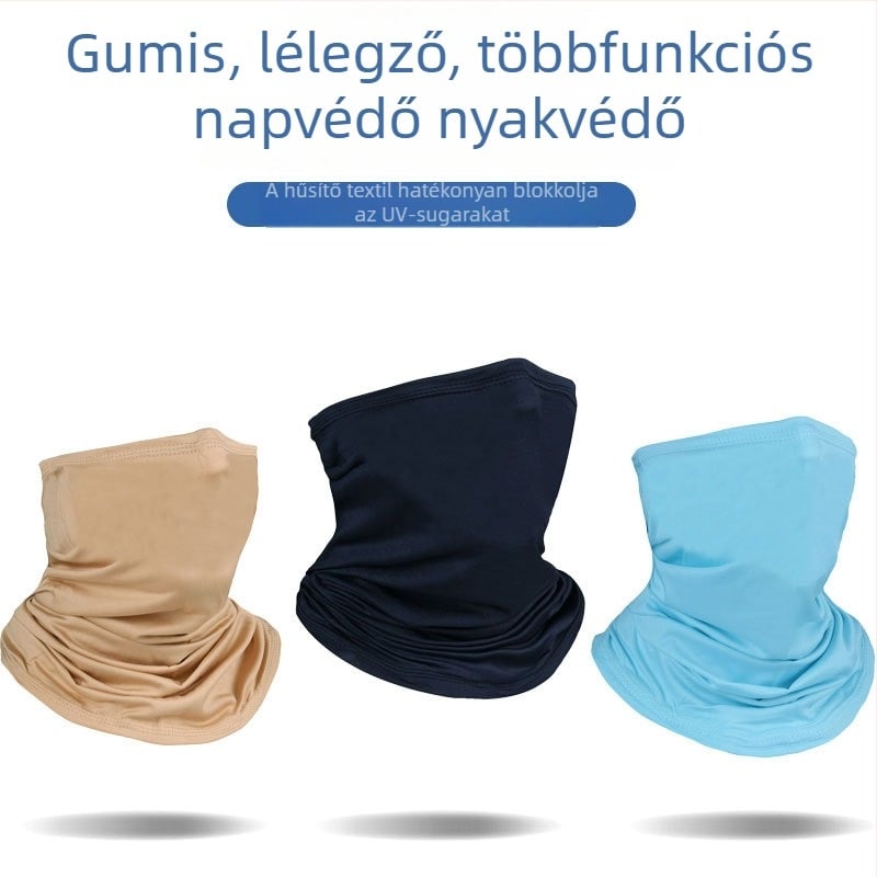 WB kerékpáros maszk – Spandex/Lycra anyag, uniszex, kültéri lélegző fejfedő