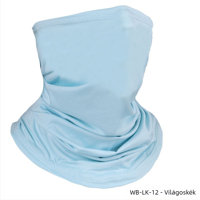 WB kerékpáros maszk – Spandex/Lycra anyag, uniszex, kültéri lélegző fejfedő