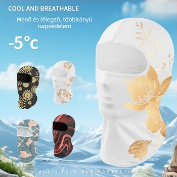 Sportos sapka és fejkendő – Csíkos, Spandex/Lycra, nyomtatott logó, uniszex, kültéri használat