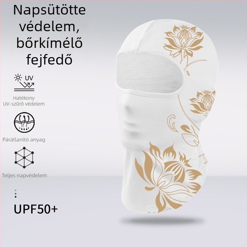 Sportos sapka és fejkendő – Csíkos, Spandex/Lycra, nyomtatott logó, uniszex, kültéri használat