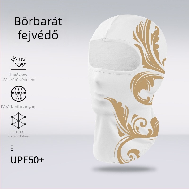 Sportos sapka és fejkendő – Csíkos, Spandex/Lycra, nyomtatott logó, uniszex, kültéri használat