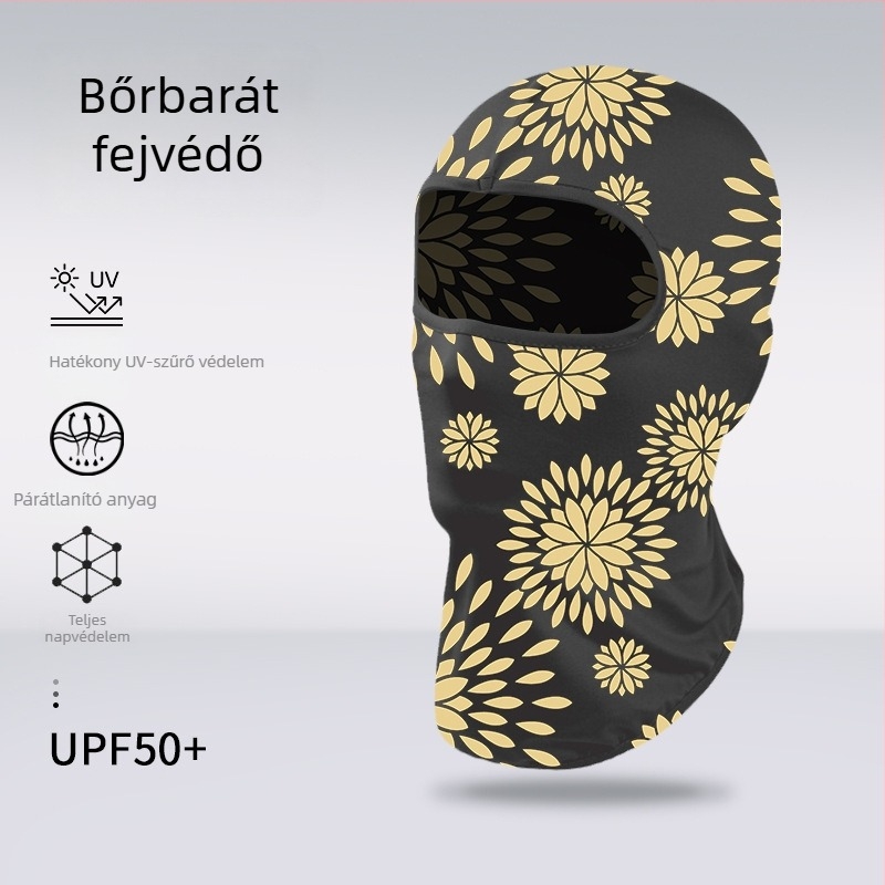 Sportos sapka és fejkendő – Csíkos, Spandex/Lycra, nyomtatott logó, uniszex, kültéri használat