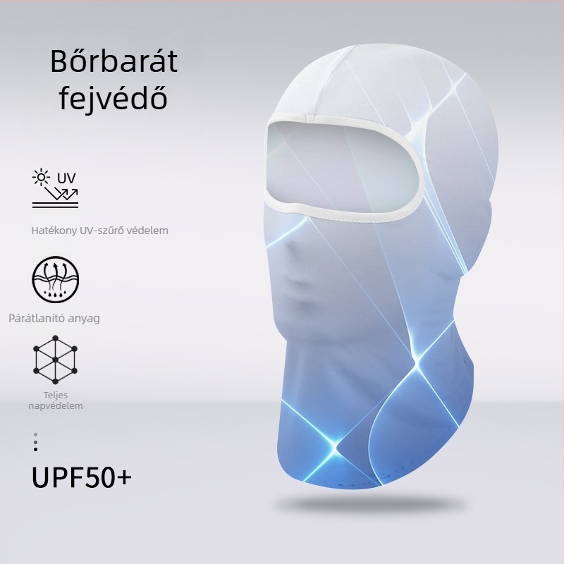 Sportos sapka és fejkendő – Csíkos, Spandex/Lycra, nyomtatott logó, uniszex, kültéri használat