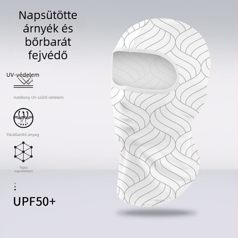 Sportos sapka és fejkendő – Csíkos, Spandex/Lycra, nyomtatott logó, uniszex, kültéri használat