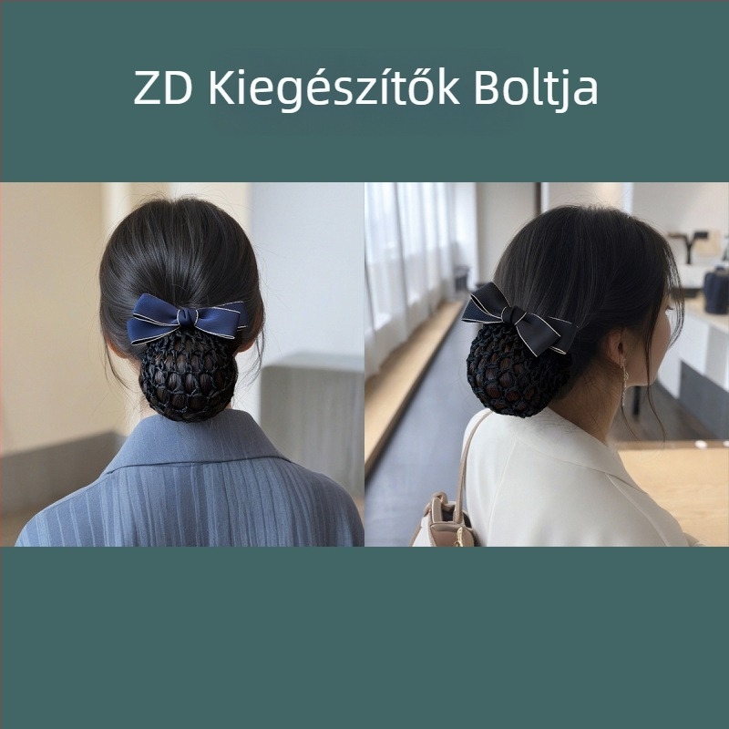 Professzionális hajháló munka közben – eredeti dizájn; alkalmas banki dolgozóknak, ápolóknak és légiutas-kísérőknek; eredet: Yantai; márka: Unique