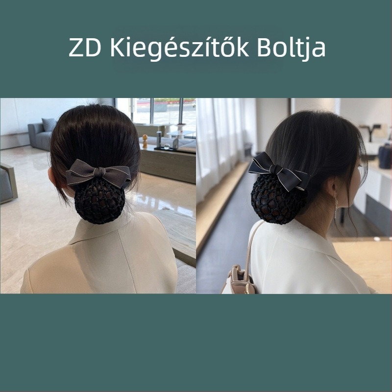 Professzionális hajháló munka közben – eredeti dizájn; alkalmas banki dolgozóknak, ápolóknak és légiutas-kísérőknek; eredet: Yantai; márka: Unique