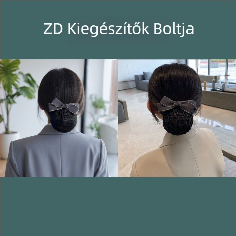 Professzionális hajháló munka közben – eredeti dizájn; alkalmas banki dolgozóknak, ápolóknak és légiutas-kísérőknek; eredet: Yantai; márka: Unique