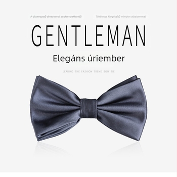 Csokornyakendő és rever virág • poliészter szál, Jacquard szövés, egyszínű, uniszex, síkfejű stílus