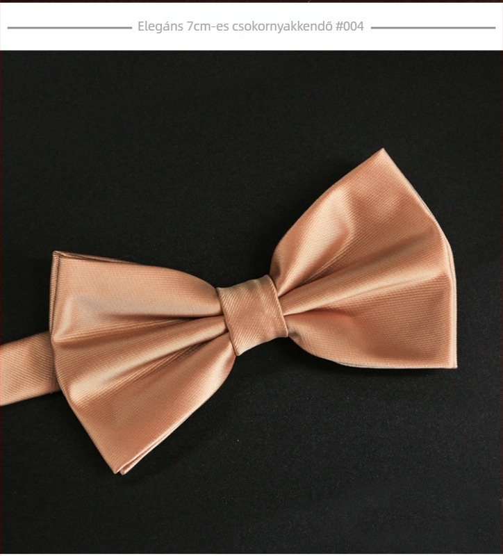 Csokornyakendő és rever virág • poliészter szál, Jacquard szövés, egyszínű, uniszex, síkfejű stílus