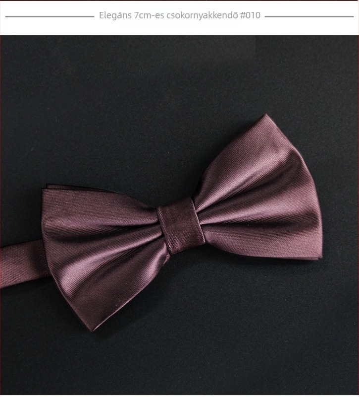 Csokornyakendő és rever virág • poliészter szál, Jacquard szövés, egyszínű, uniszex, síkfejű stílus