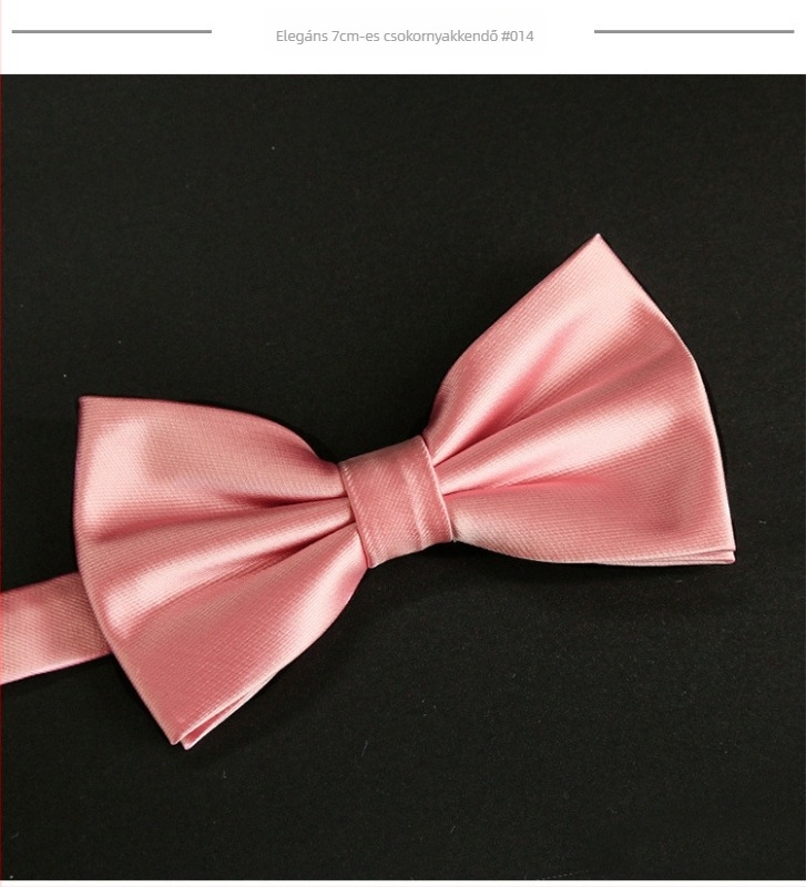 Csokornyakendő és rever virág • poliészter szál, Jacquard szövés, egyszínű, uniszex, síkfejű stílus