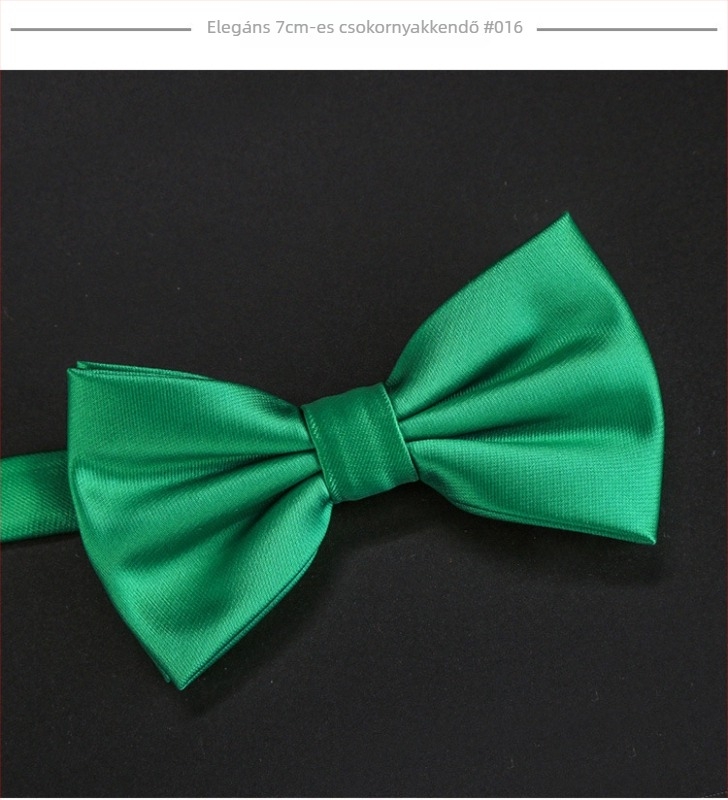 Csokornyakendő és rever virág • poliészter szál, Jacquard szövés, egyszínű, uniszex, síkfejű stílus