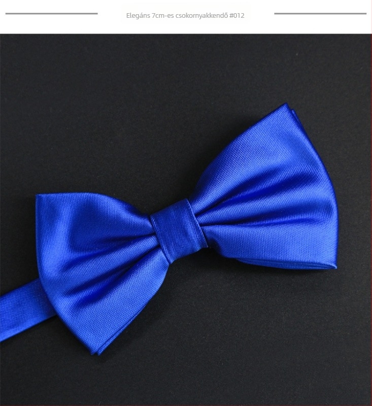 Csokornyakendő és rever virág • poliészter szál, Jacquard szövés, egyszínű, uniszex, síkfejű stílus