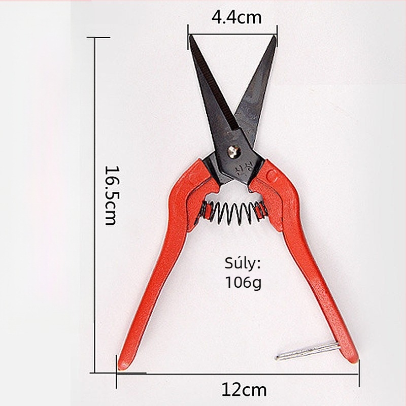 Mini fém kézi szerszámfogó elektroplating bevonattal, diagonális vágóél és tűs csúcs, lyukasztási lehetőség