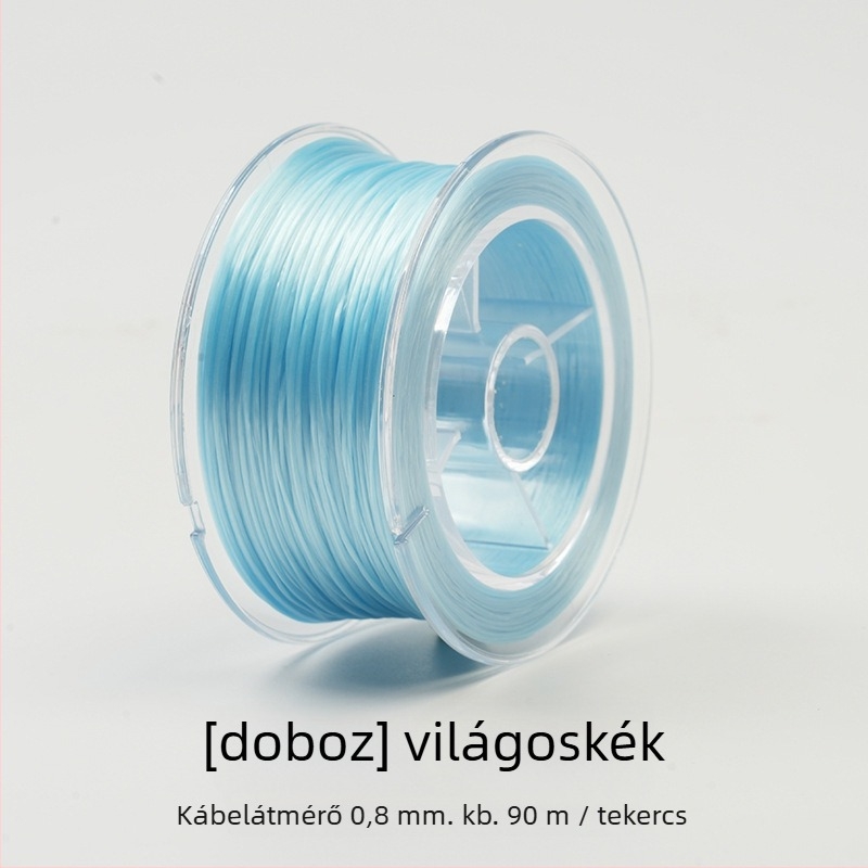 Aifsa karkötő-elasztikus zsinór — sík selyem zsinór DIY anyag, kopásálló, testreszabható (2025)