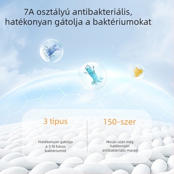 Hajpánt Velcro-vel, pamut, kockás mintázat, korona alakú forma