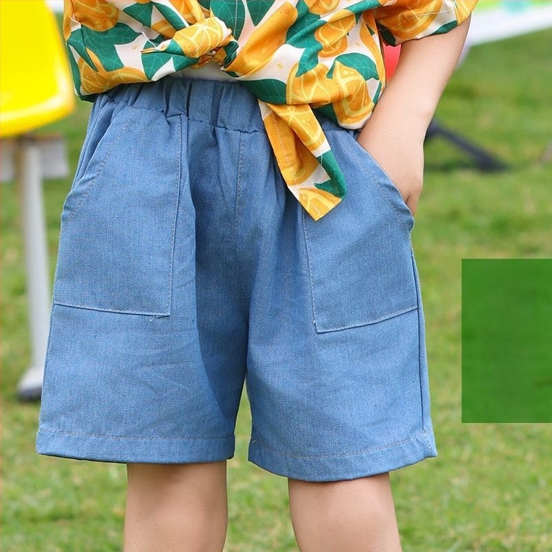 Gyermekeknek szóló hongkong-stílusú cheerleading jelmez táncelőadásokhoz — uniszex, 3-8 évesek, nyár, pamut-poliészter keverék anyag