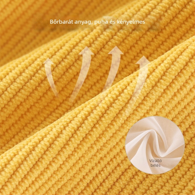 Etető kötény babáknak és kisgyermekeknek, korduroy-poliészter anyag, 1–3 évesek (80–100 cm), tavasz 2025