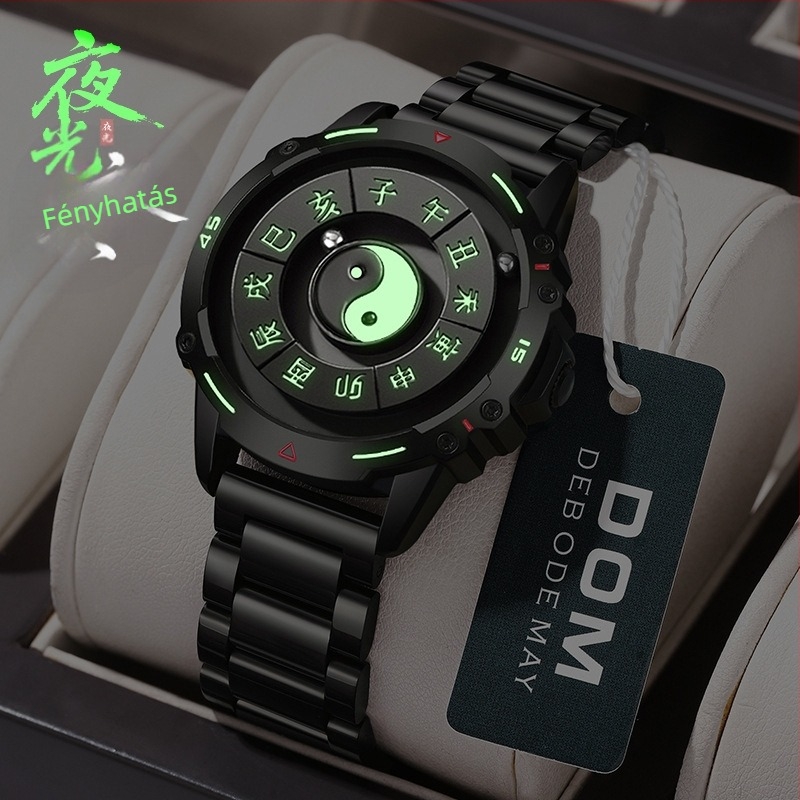 Női karóra mágneses levitációs golyó kijelzővel, kvarc Miyota Y121, 30 m vízállóság